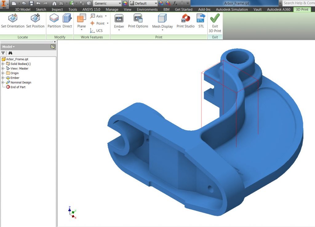 Diseño de Piezas en 3D